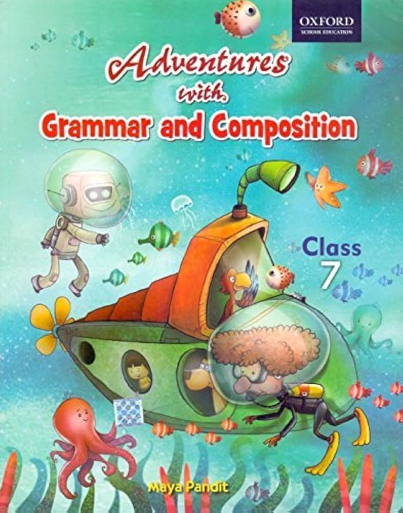 Oxford Adventures with Grammar and Composition Class 7