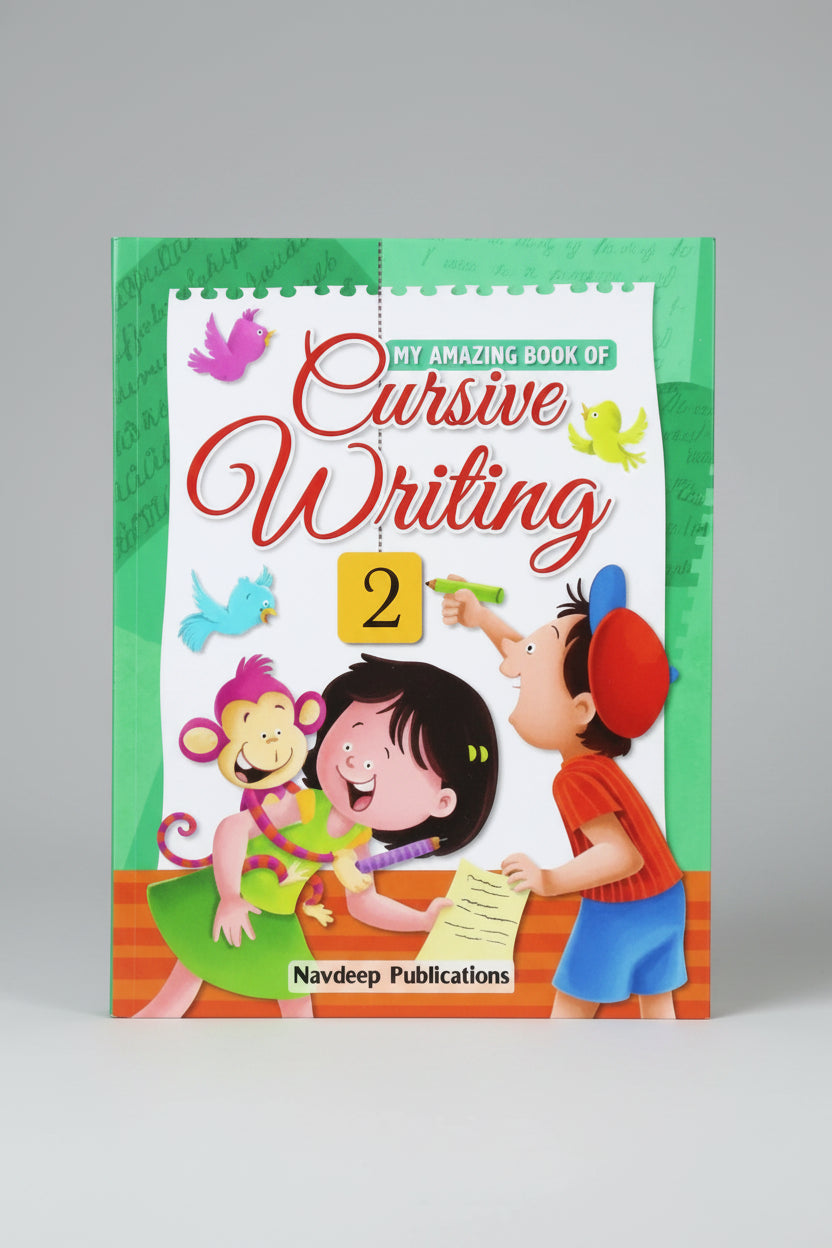 Navdeep My Amazing Book Of Cursive Writing Class 2