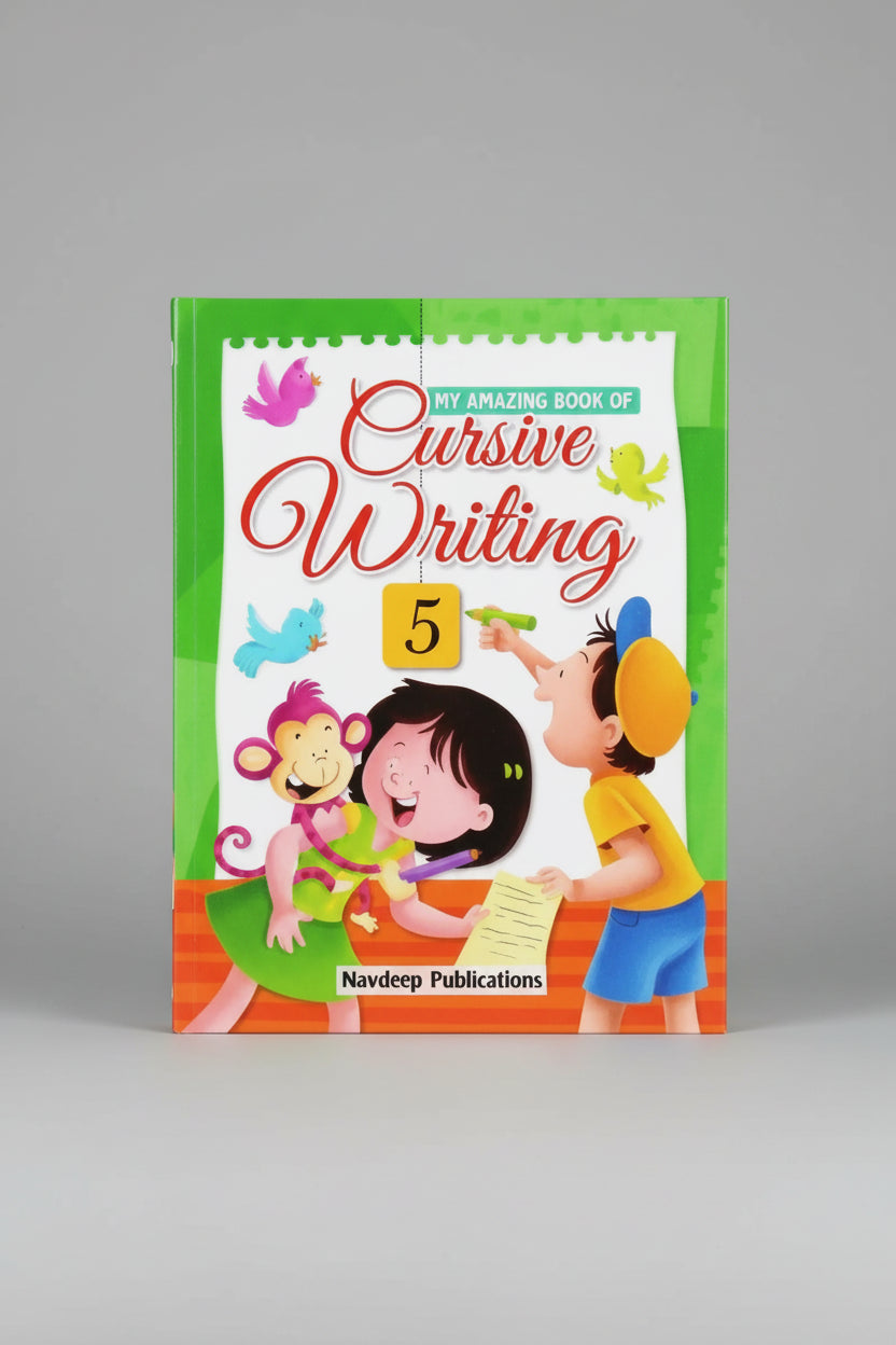 Navdeep My Amazing Book Of Cursive Writing Class 5