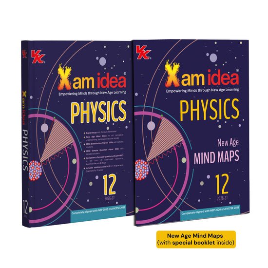 Xam idea Physics Class 12 | Mind Maps Solved PYQs | 2026 CBSE Examination & Sample Papers