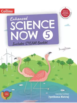 Collins Enhanced Science Now Includes Steam Booklet Class -5