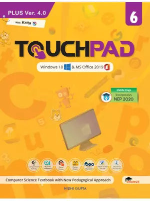 Orange Touchpad Plus Ver 4.0 Class 6