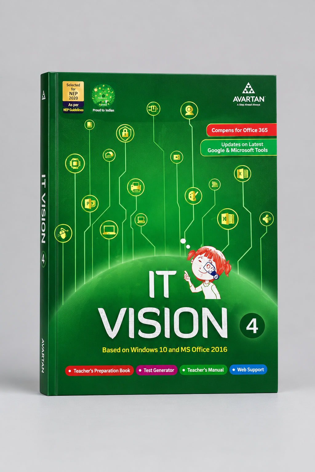 Avartan IT Vision Class 4 2024 Edition
