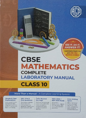 AGP CBSE Complete Mathematics Laboratory manual Class 10