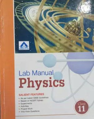Aarsh Lab Manual Physics Class 11