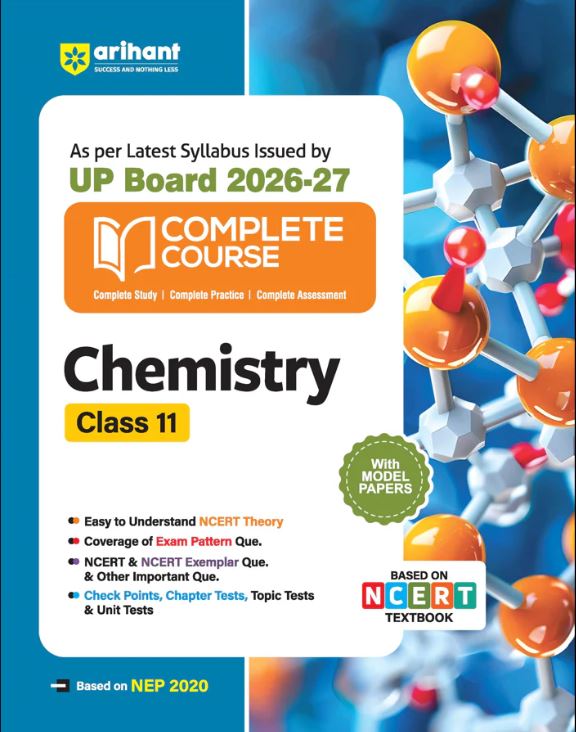 Arihant UP Board 2026-27 Complete Course Chemistry Class 11