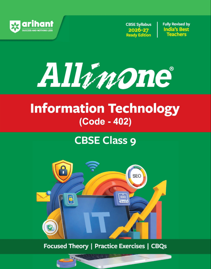 Arihant All in One Information Technology Code 402 Class 9