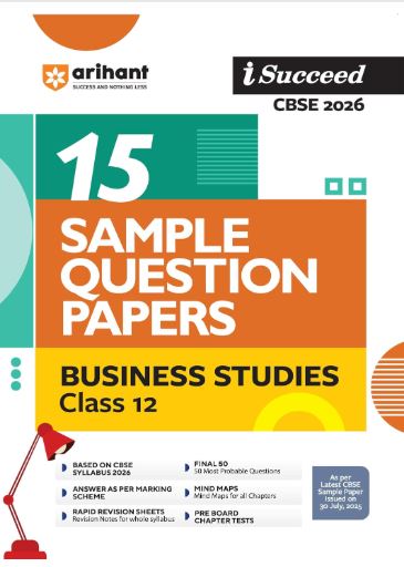 Arihant I succeed sample question Business Studies class 12