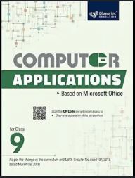 Blueprint Computer Applications class 9