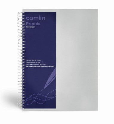 Camlin Premio Optipaper A4 Single Line 400 Pages 6 Subject Notebook