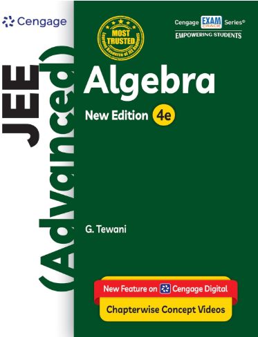 Cengage JEE (Advanced) Algebra with Chapterwise Concept Videos & Online Assessments