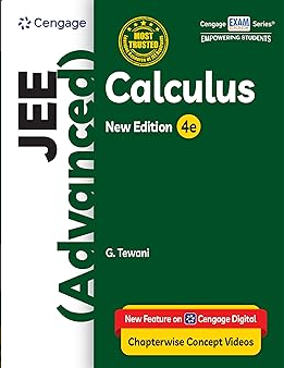 Cengage JEE (Advanced) Calculas with Chapterwise Concept Videos & Online Assessments