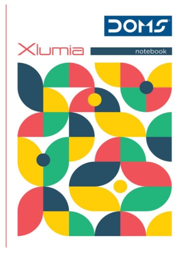 Doms Exercise Note Book | Single Line Book | A5 | 192 Pages | For School, College and Office Use