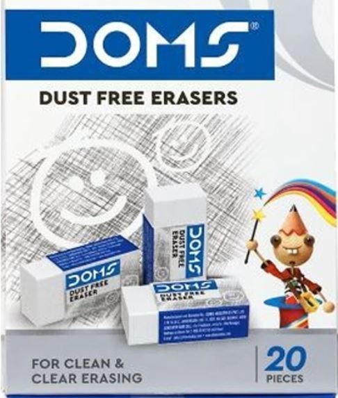 DOMS Eraser Pack of 20