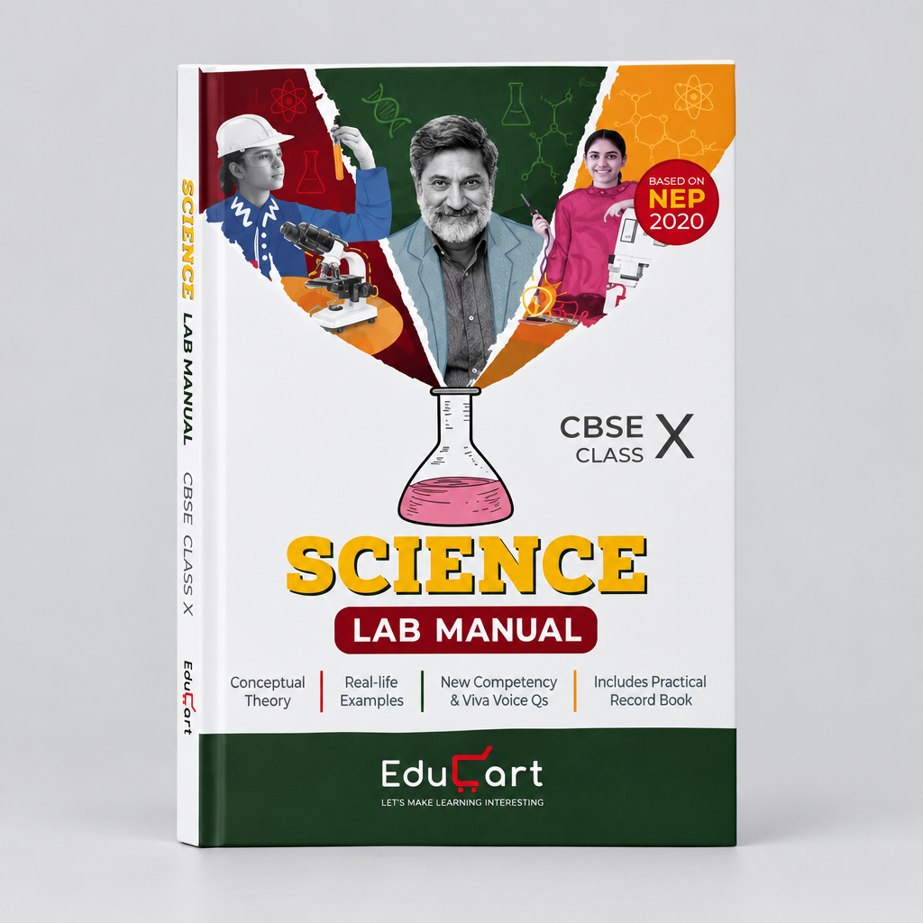 Educart CBSE Lab Manual Science Class 10