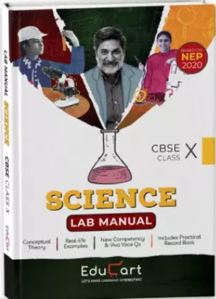 Educart CBSE Lab Manual Science Class 10