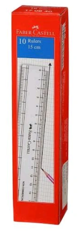 Faber Castell Ruler Lineal 10