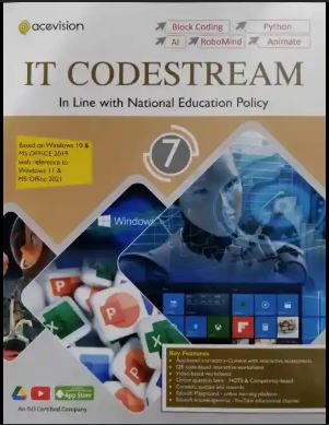 Acevision IT Codestream In Line with National Education Policy class 7