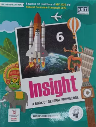 Kriti Insight A Book of General Knowledge Class 6