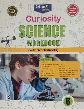 Laxmi Curiosity Science Workbook wih Worksheet Class 6