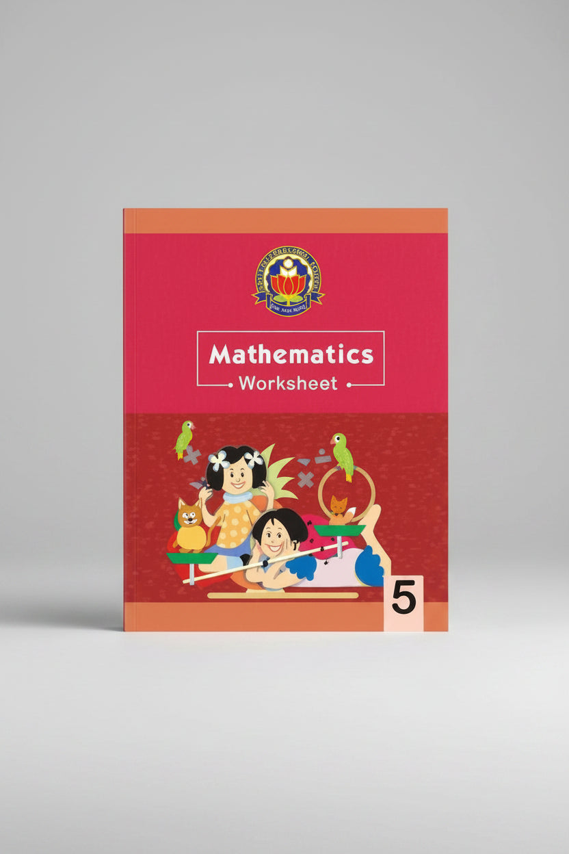 Amity Mathematics Worksheet class 5
