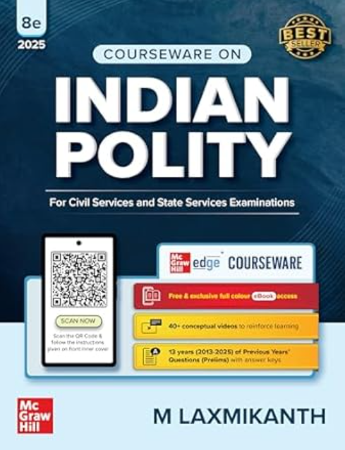 Mc Graw Hill Indian Polity | For Civil Services and State Services Examinations 8e 2025
