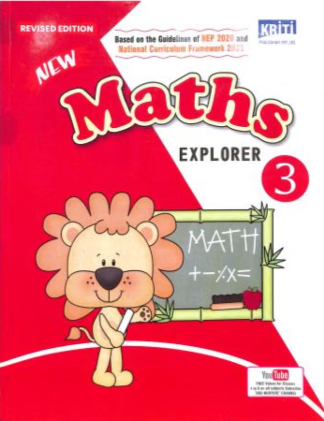 Kriti New Maths Explorer Class 3