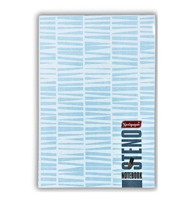 Neelgagan Steno Notebook Pack of 10 - Shorthand Writing Pads for Students & Professionals, Soft Cover, 160 Pages Each, High-Quality Executive Stationery for Fast Note-Taking
