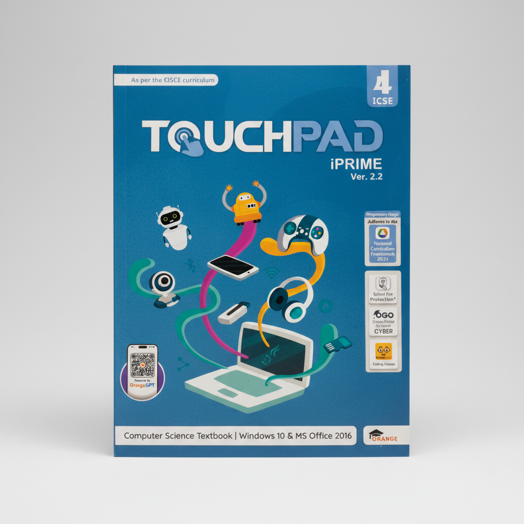 Orange Touchpad iPrime Ver.2.2 Class 4 ICSE