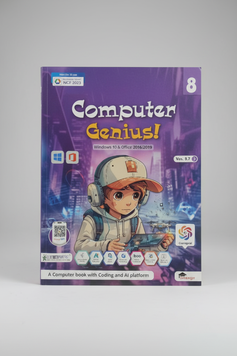 Orange Computer Genius Ver-2.1 Class 8