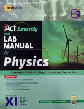 Pointer Physics Lab Manual Class 11 For CBSE Board