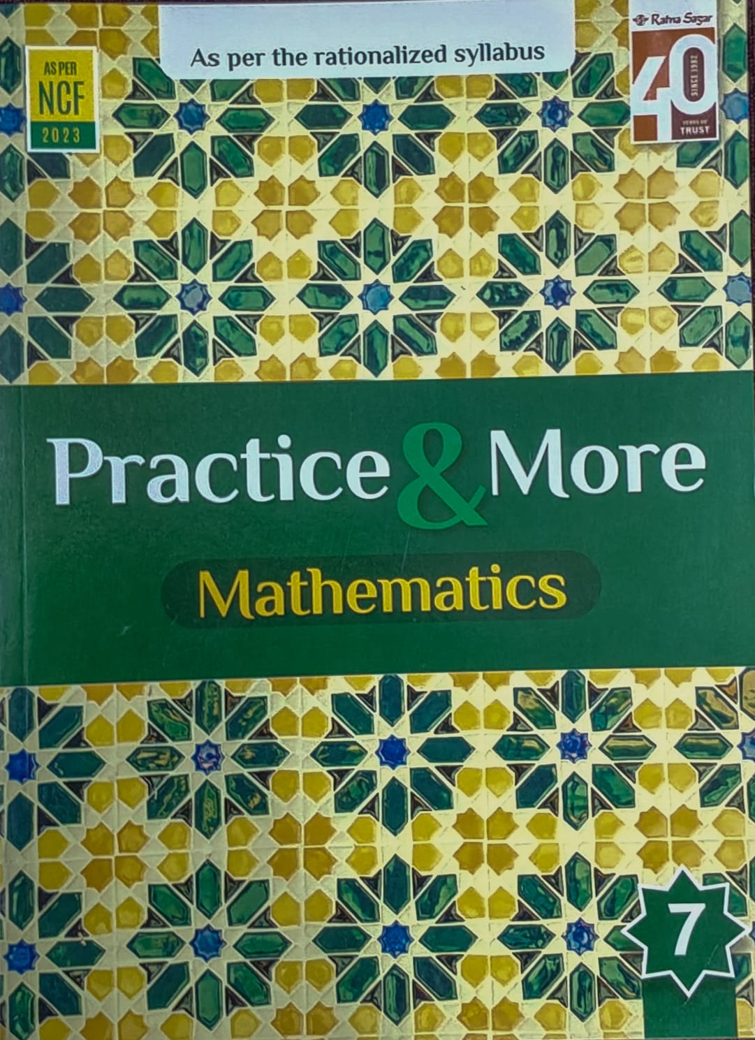 Ratna Sagar Practice & More Mathematics Class 7