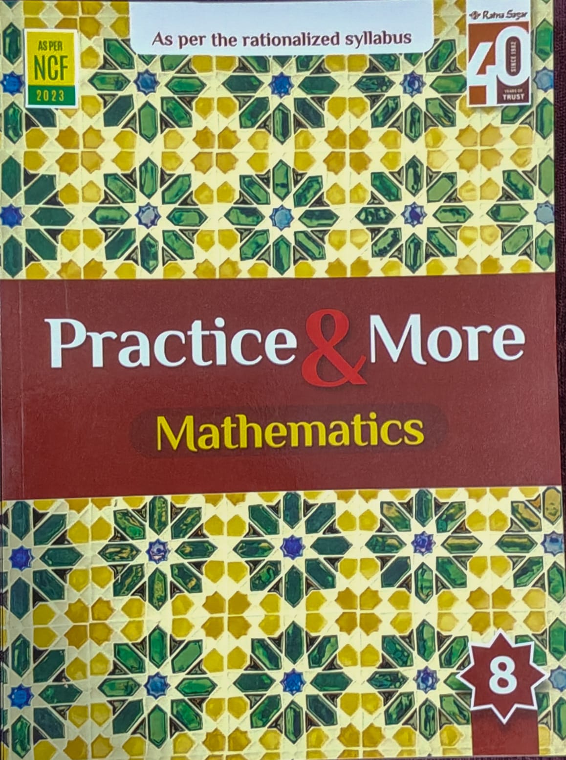 Ratna Sagar Practice & More Mathematics Class 8