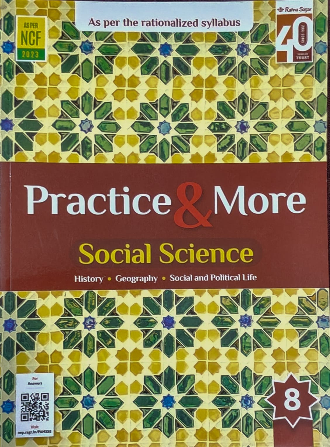 Ratna Sagar Practice & More Social Science Class 8