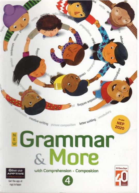 Ratna Sagar New Grammar & More With Comprehensive Composition Class 4