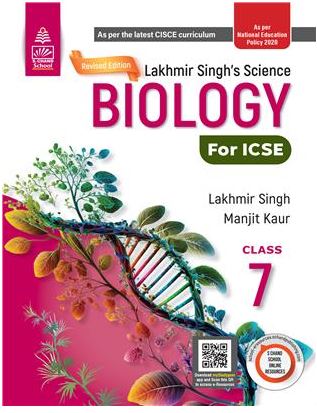 S Chand Revised Lakhmir Singh's Science ICSE Biology Class 7
