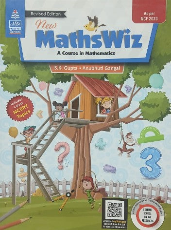 S. Chand New MathsWiz A Course in Mathematics Class 3 New Edition