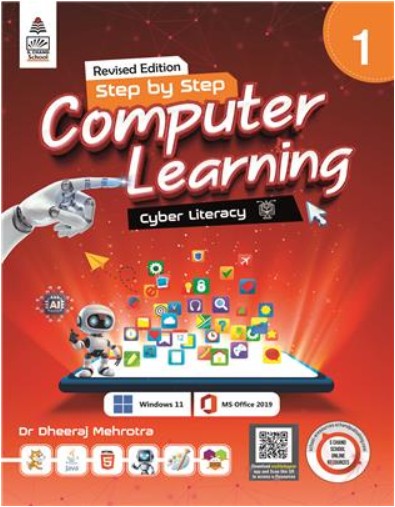S.Chand Step by Step Computer Learning Revised Edition Class 1