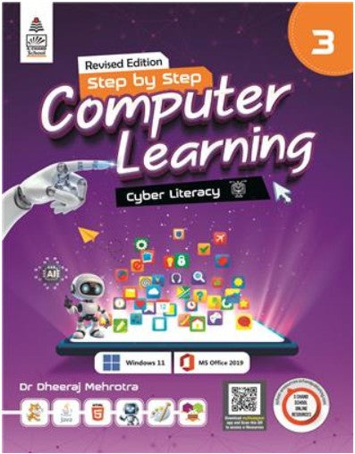 S.Chand Step by Step Computer Learning Revised Edition Class 3