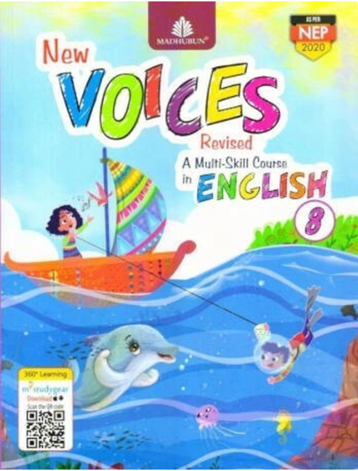 Madhubun New Voices Revised Coursebook Class 8 2023