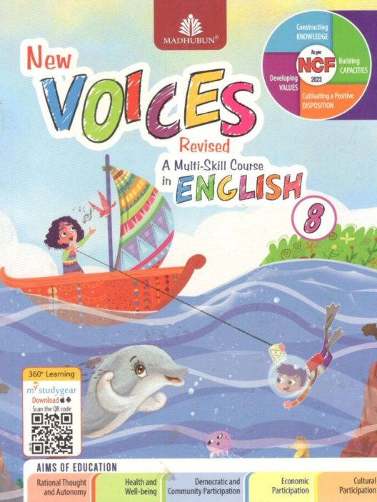 Madhubun New Voices Revised Coursebook Class 8