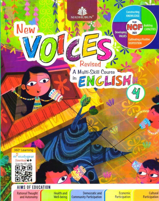 Madhubun New Voices Revised Coursebook Class 4 2024