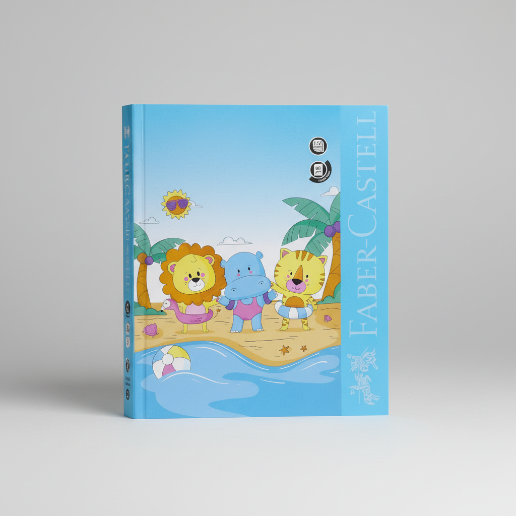 Faber Castell Interleaf Notebook 172 Pages Size- 18*24cm