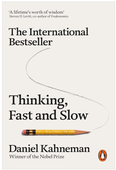 The International Bestseller Thinking Fast And Slow By Daniel Kahneman
