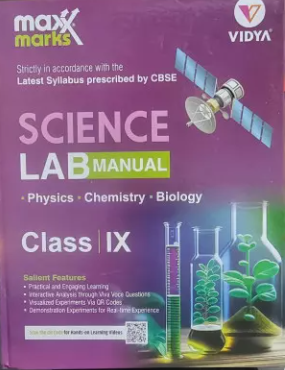 Vidya MaxMark Lab Manual Science Class 9