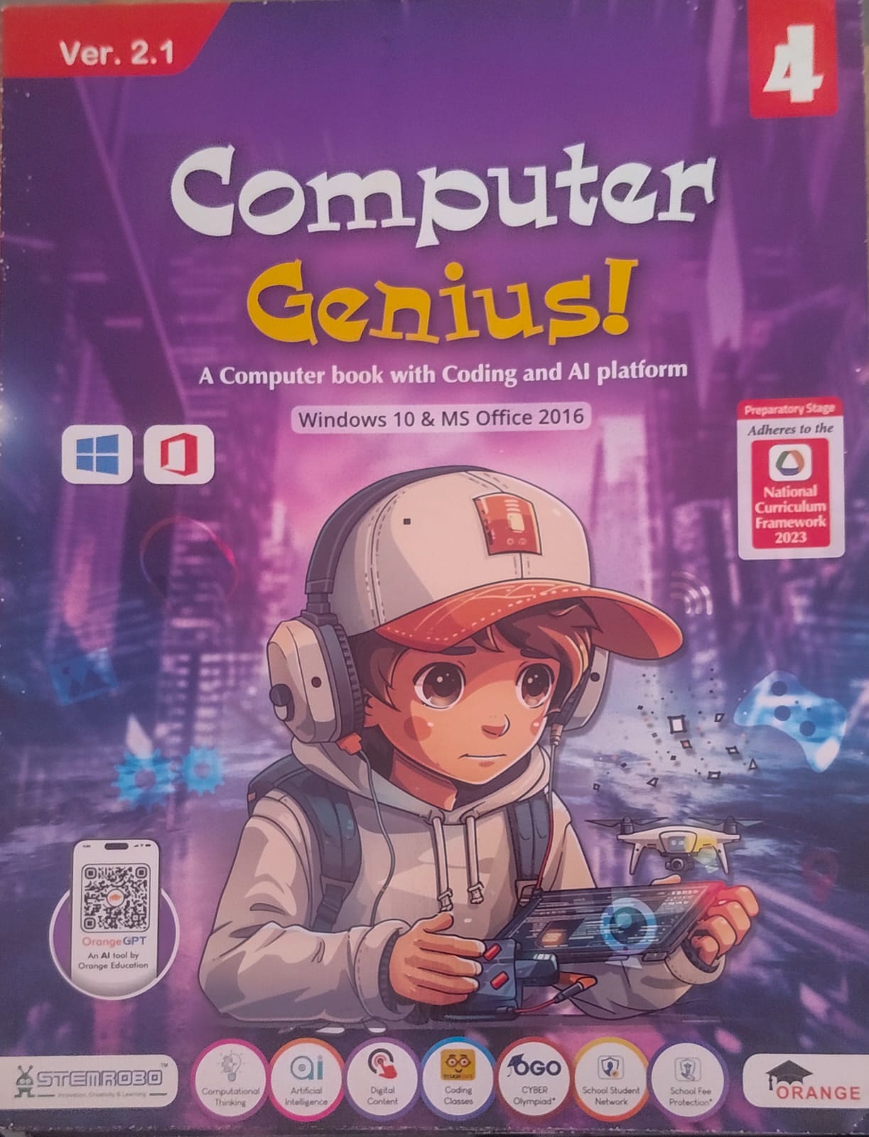 Orange Computer Genius Ver-2.1 Class 4
