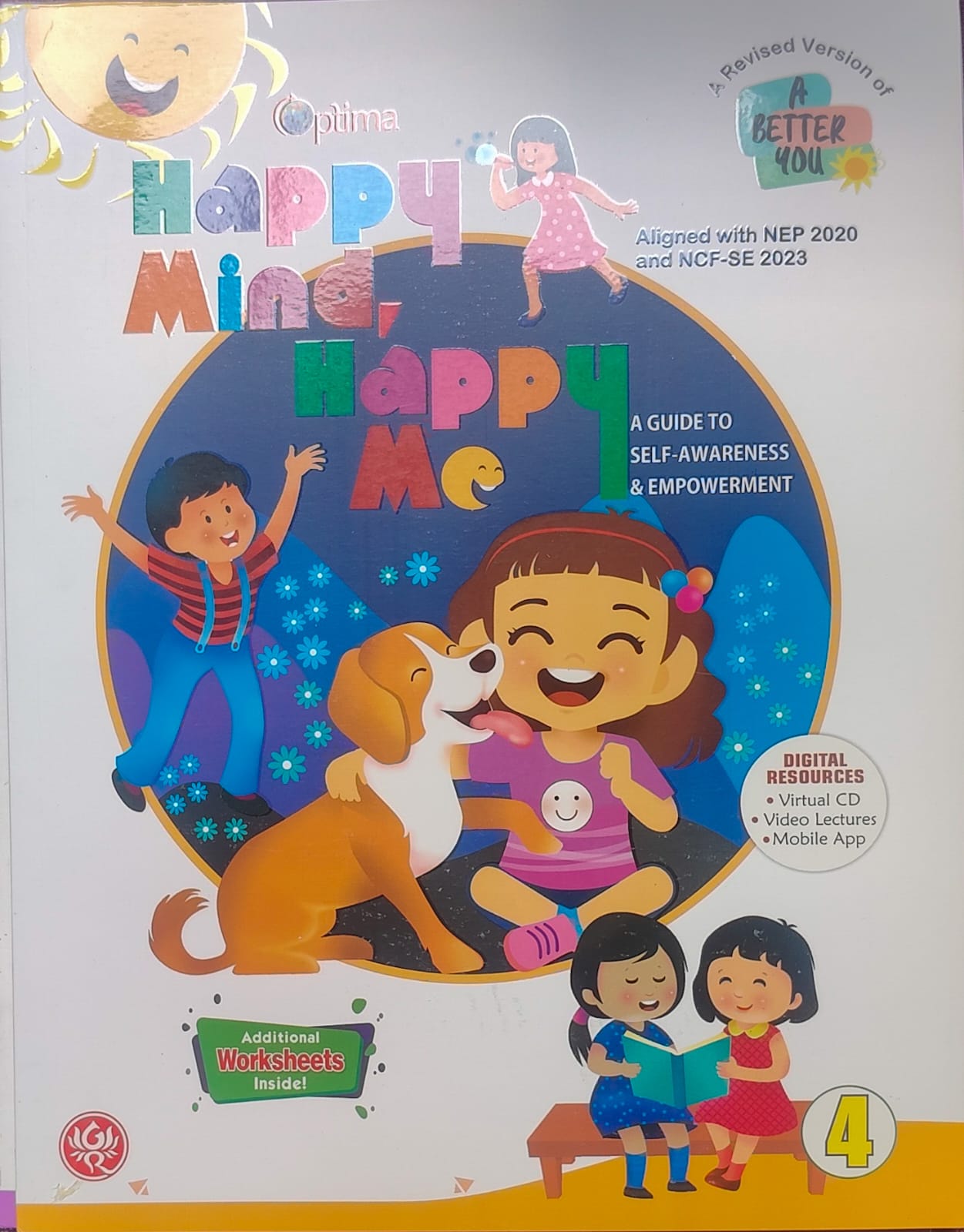 Optima Happy Mind Happy Me Class 4