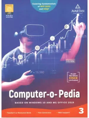 Avartan Computer-O-Pedia Based on Windows 10 And MS Office 2019 Class 3