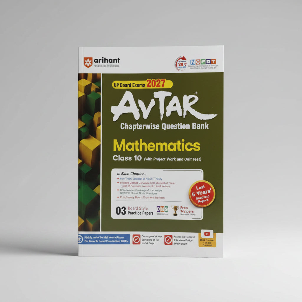 Avtar Question Bank Mathematics Class 10 UP Board Exam 2027