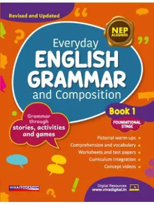 Viva Everyday English Grammar And Composition, NEP Edition - Class 1